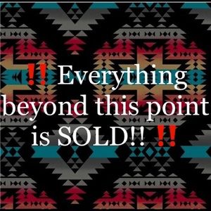 ‼️ SOLD ITEMS ‼️